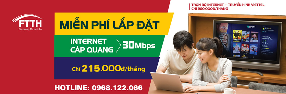 Lắp đặt internet viettel tại Nghệ An